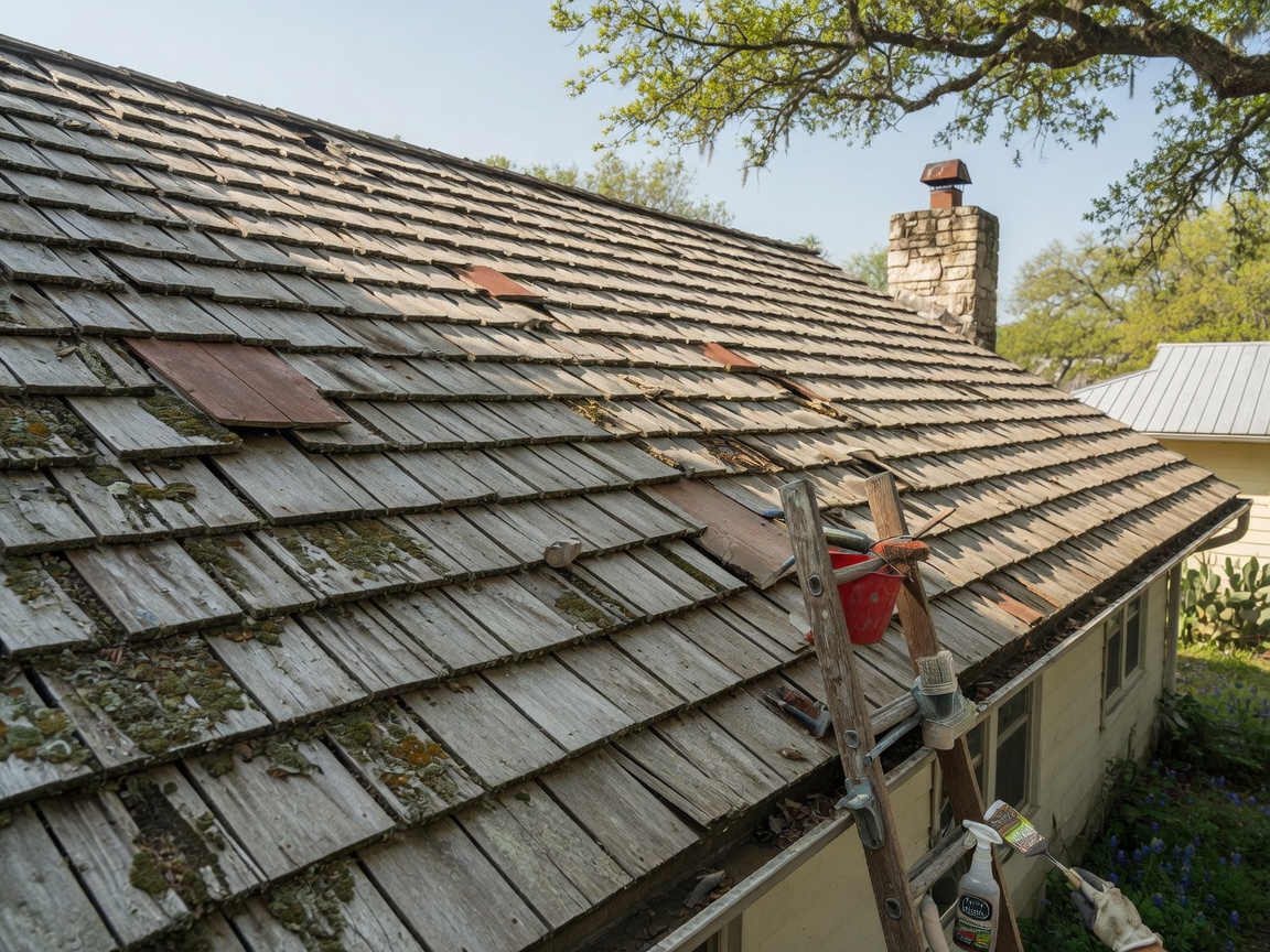 Cedar Shake Roof Care Tips for Austin Properties