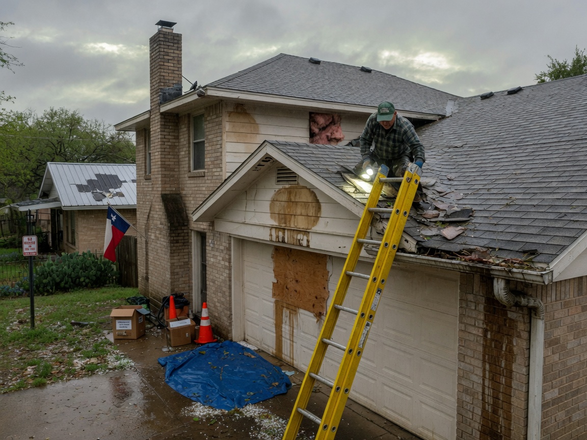 How to Spot Roof Leaks After Spring Storms in Austin