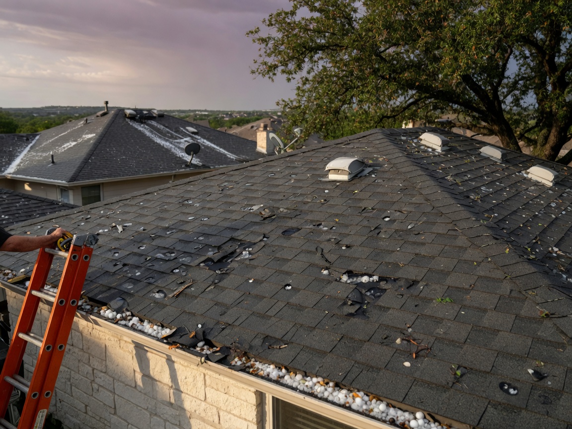 What to Check on Your Roof After Hail in Central Texas