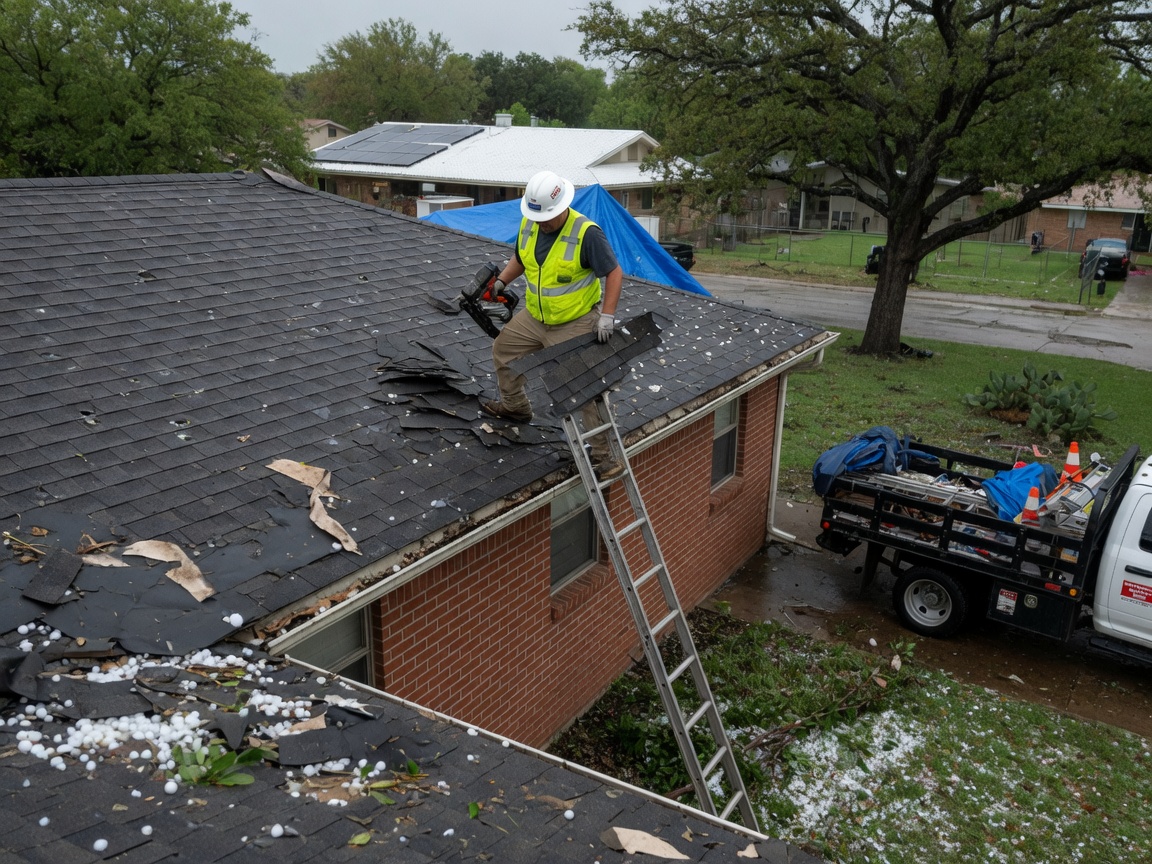 Storm & Hail Damage Repair in Austin, TX
